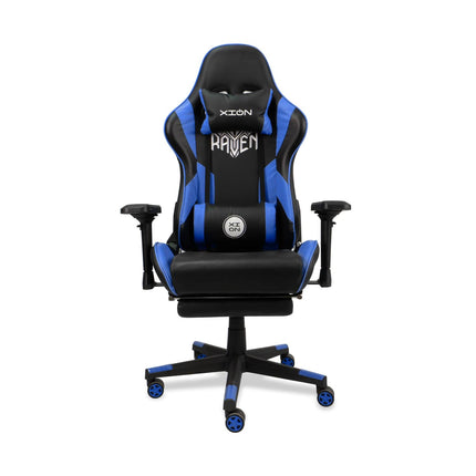 Silla Gamer Ergonómica RAVEN PREMIUM PLUS 180° /  AZUL