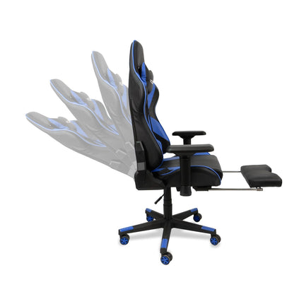 Silla Gamer Ergonómica RAVEN PREMIUM PLUS 180° /  AZUL