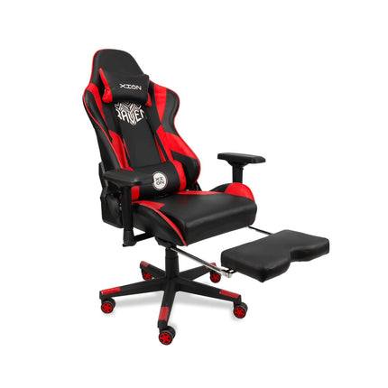 Silla Gamer Ergonómica RAVEN PREMIUM PLUS 180° /  ROJO