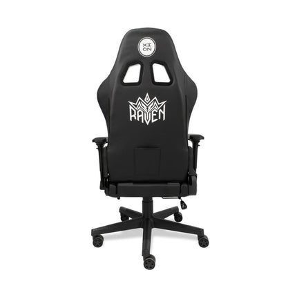 Silla Gamer Ergonómica RAVEN RGB PREMIUM PLUS 180° /  NEGRO