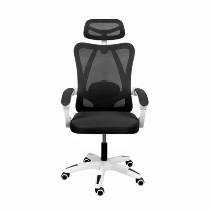 Silla de Oficina  T18 - Blanco/Negro