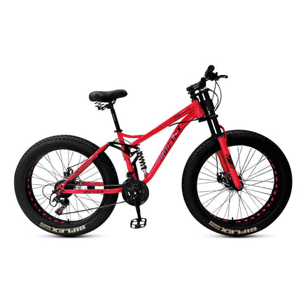 Bicicleta Fat Bike Monster Rojo